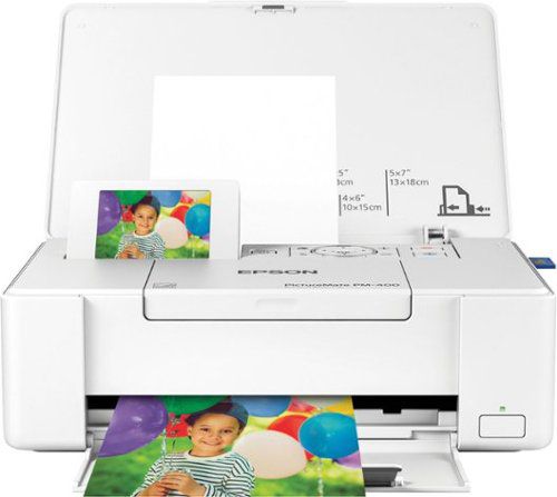PictureMate PM-400 - C11CE84201 Wireless Photo Printer - White