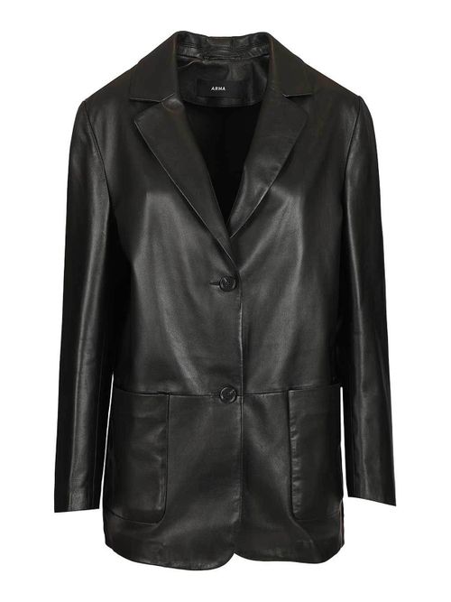 Ohann Leather Blazer