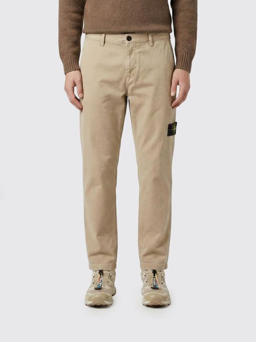 Pants Men color Beige