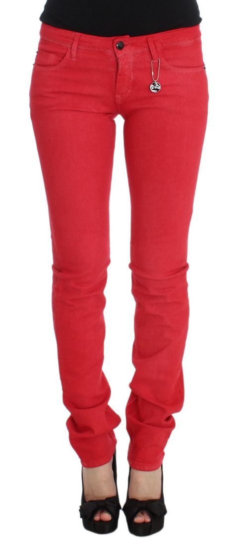 Super Slim Fit Jeans — Red