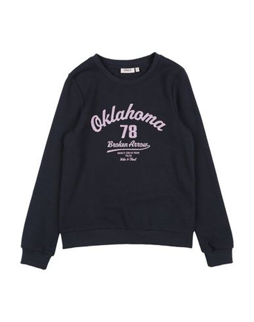 Kid Girl Sweatshirt Midnight blue Size 11 Cotton, Polyester