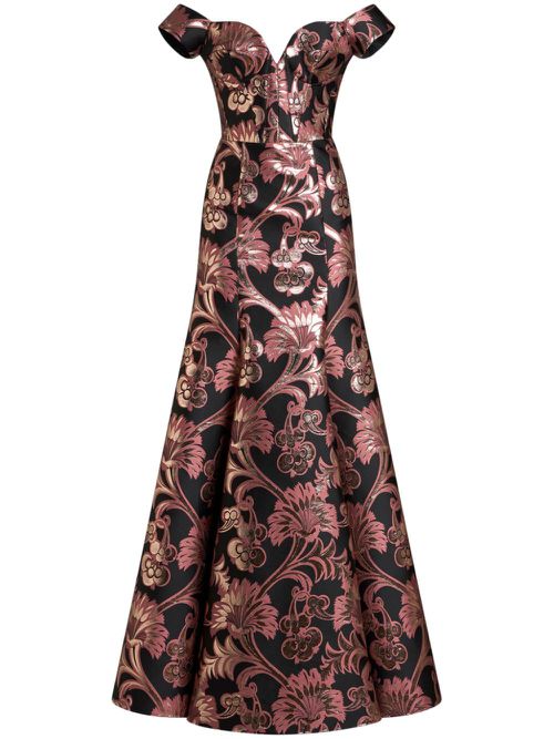 Jacquard dress - Black