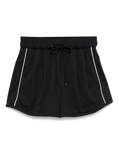 Drawstring swim shorts - Black
