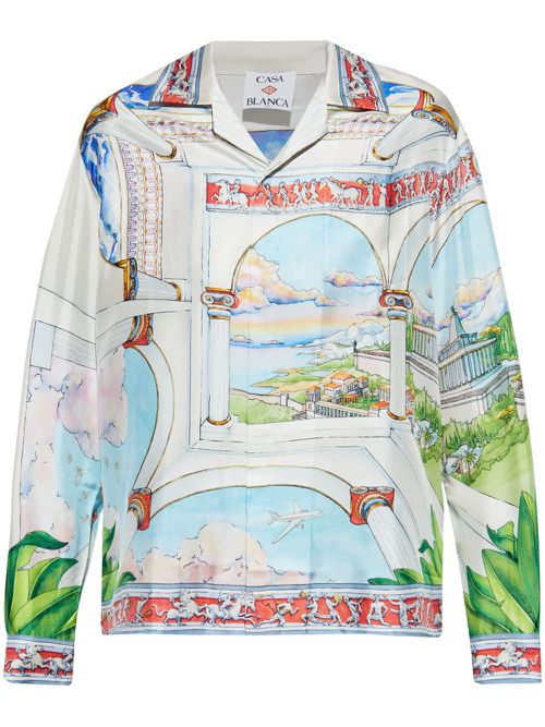 Silk shirt - White