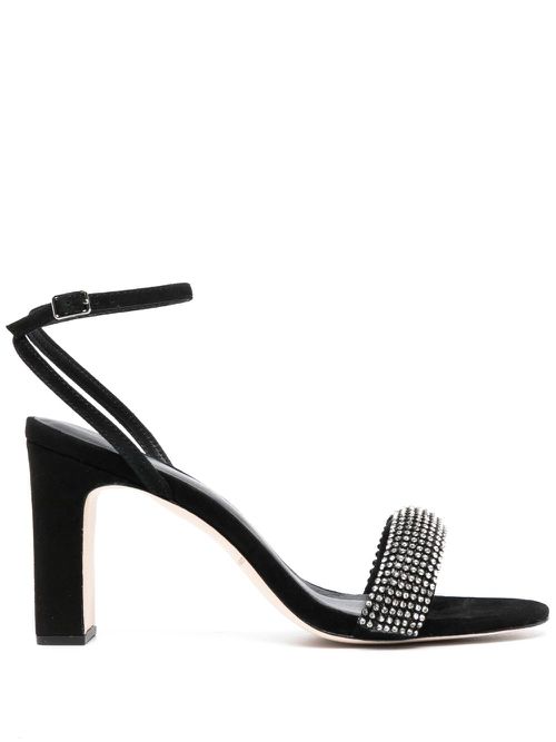 Shay 80mm rhinestone-embellished sandals - Black