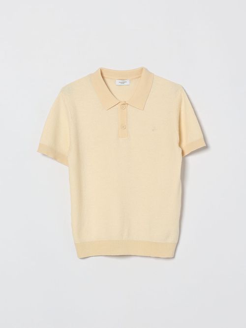 Polo Shirt Kids color Ecru