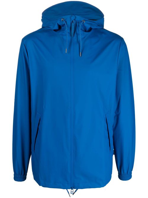 Hooded zip-up jacket - Blue