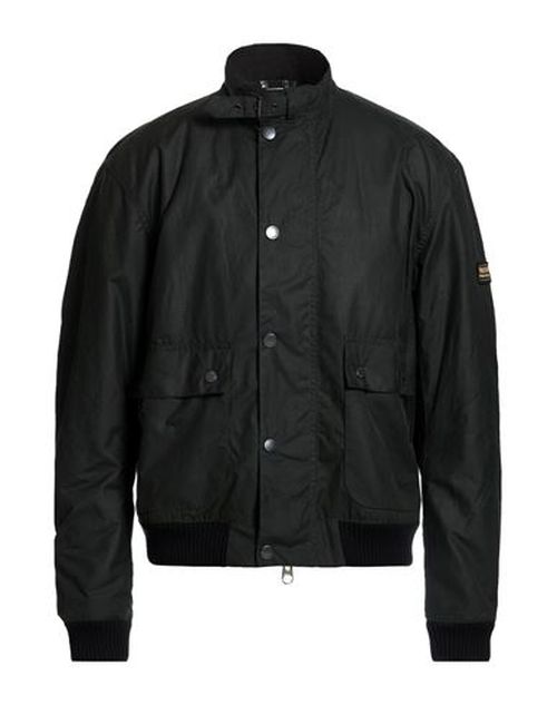 Man Jacket Dark green Size L Cotton