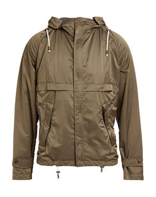 Man Jacket Military green Size 40 Polyester, Polyamide