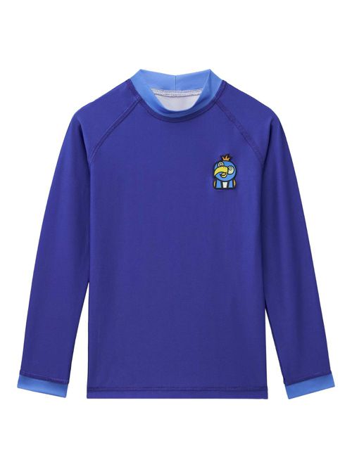 Roarsome logo-patch float suit - Blue