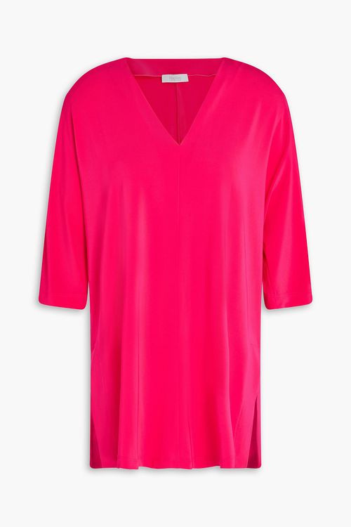 Locarno stretch-jersey top - Pink - S