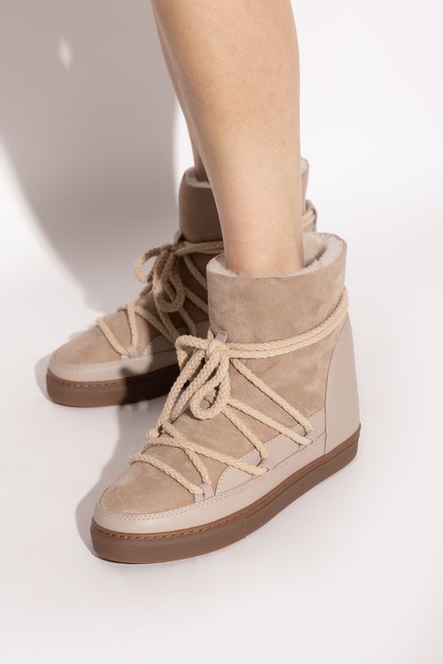"Classic Wedge" Snow Boots, Women's, Beige
