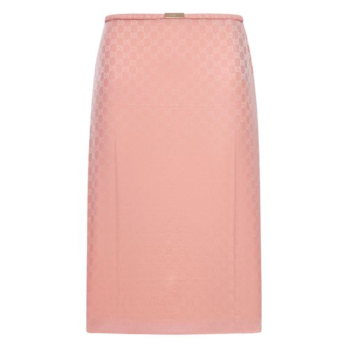 GG-jacquard Midi Skirt