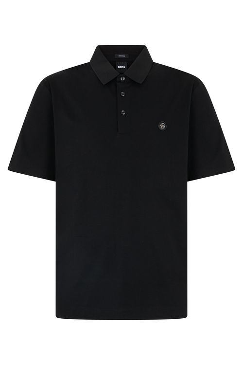 Men's Short Sleeve Cotton Polo with Classic Collar