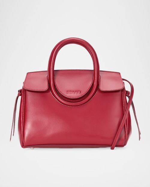 Maude Mini Leather Top Handle Bag