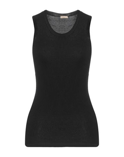 Hira Woman Tank top Black Size 8 Viscose, Polyester
