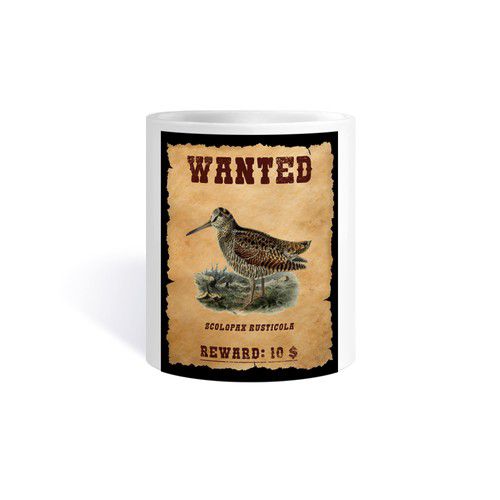 Wanted poster paper woodcock 1