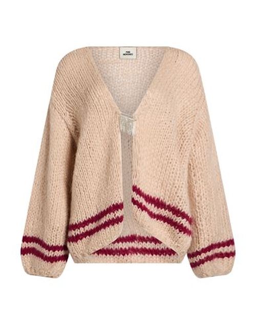 Woman Cardigan Beige Size 6 Acrylic, Polyamide, Nylon, Wool