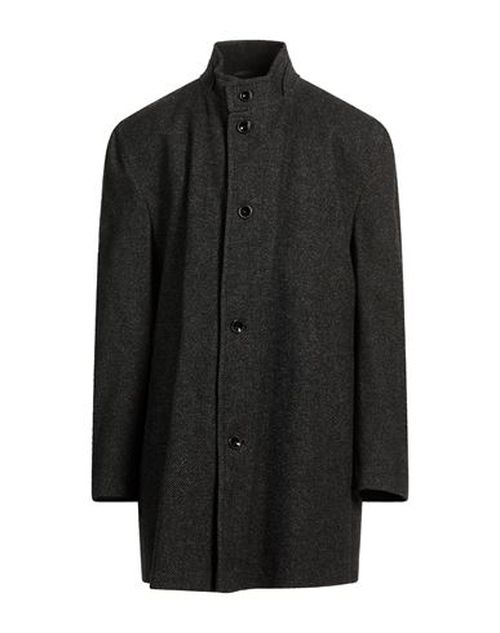 Man Coat Charcoal Size 44 Acrylic, Polyester, Wool