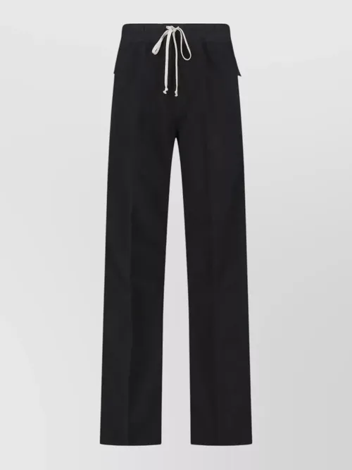 Rick Owens - straight leg pants side and back pocket