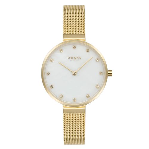 Women's Analog White Dial Watch