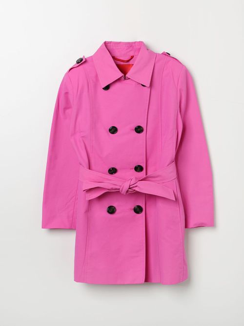 Coat Kids color Pink