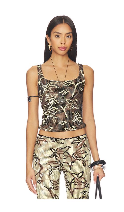 SIEDRES Cali Top in Brown. M. Also in XXS, XS