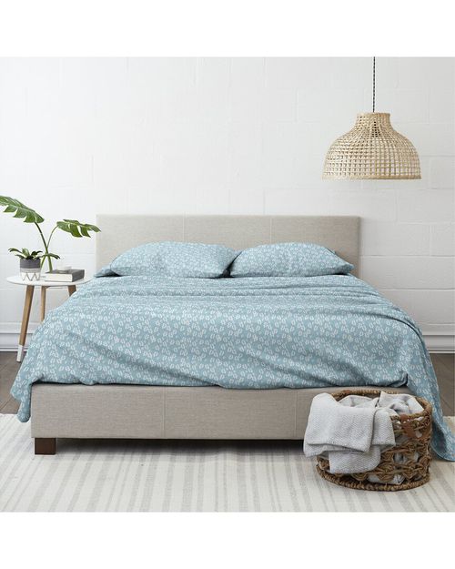 Premium Ultra Soft Wheat Pattern 4Pc Bed Sheet Set