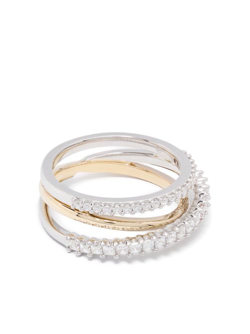 Hyperbola ring - Gold