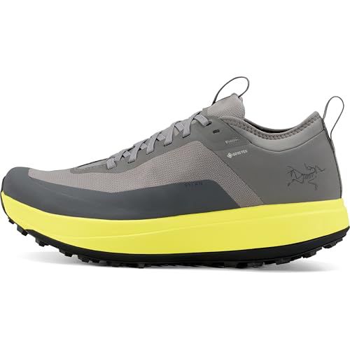 Arc'teryx Sylan GTX Men's Running Shoes | Waterproof & Breathable Gore-TEX Trail Shoe with Rocker Midsole for Speed | Black/Arctic Silk
