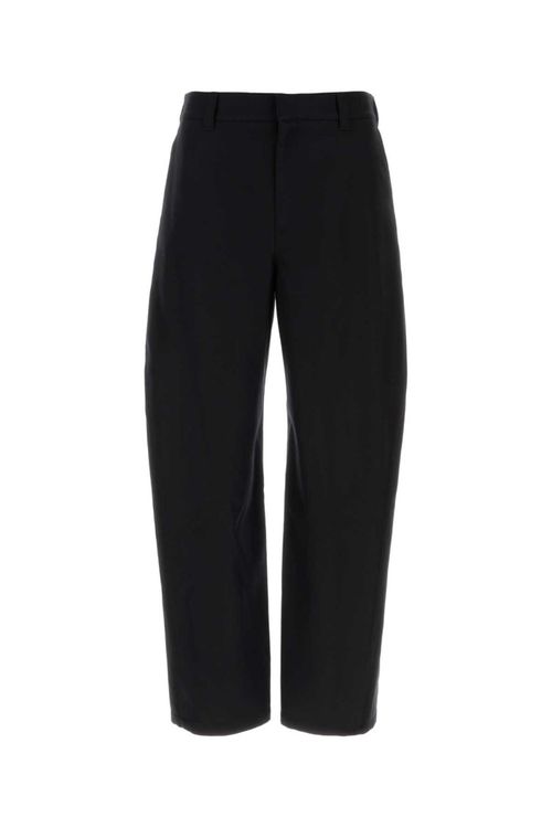 Black Flat Front Pants