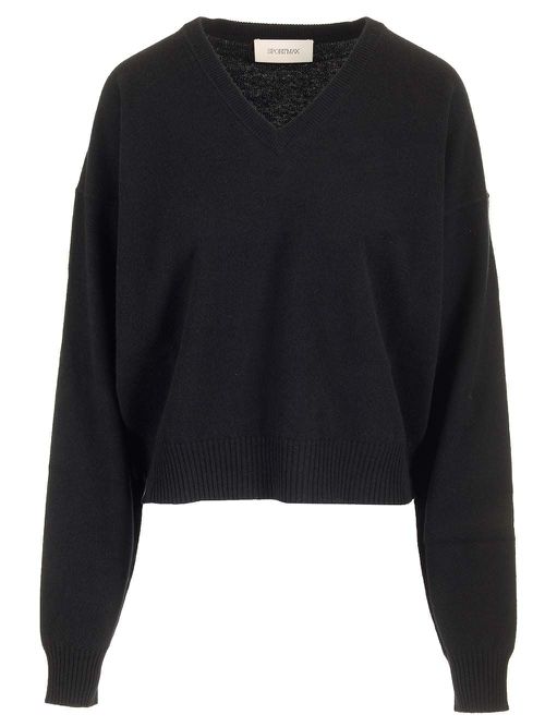 Sportmax - Boxy Fit Sweater Knitwear Black