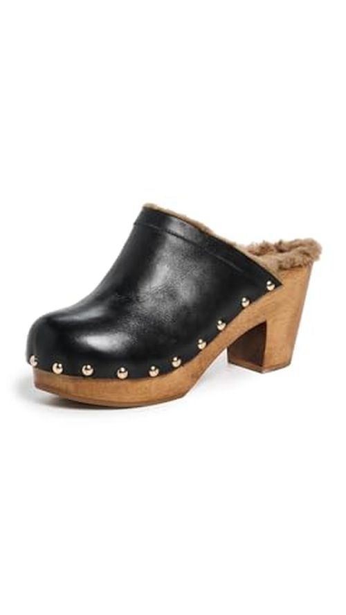 BEEK Women's Woodpecker Shearling Clogs