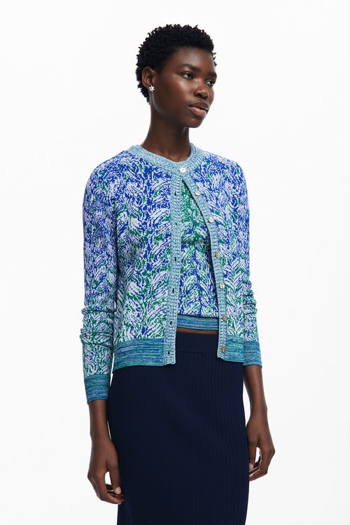 Knit cardigan