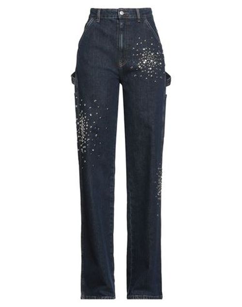 Des_phemmes Woman Jeans Blue Size 4 Cotton, Elastane