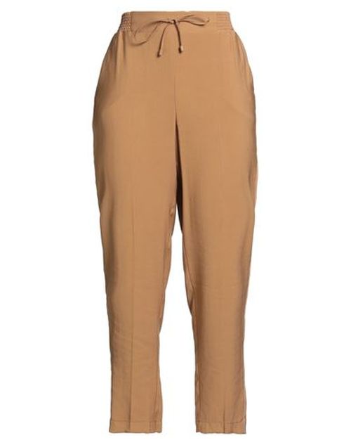 Woman Pants Camel Size 4 Rayon, Polyester