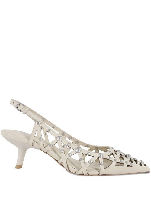 Ash 50mm leather pumps - Neutrals