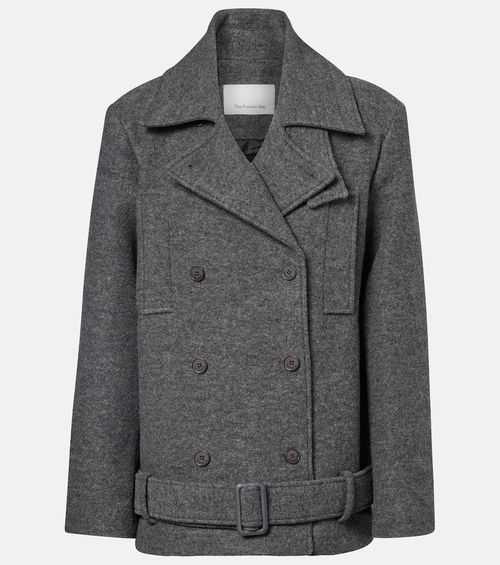 Scothern virgin wool peacoat