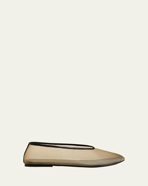Marcy Mesh Ballerina Flats