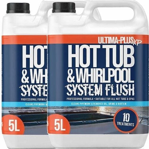 Ultima Plus XP ULTIMA-PLUS XP Hot Tub and Whirlpool System Flush - Deeply Cleans to Remove Dirt, Bacteria & Grime From Pipework
