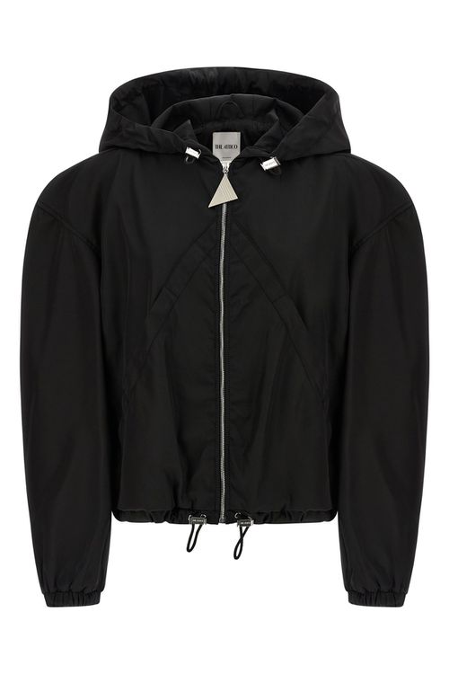 Maxi Hood Bomber Jacket