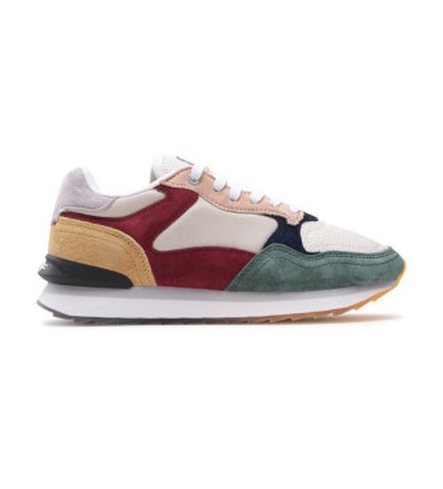 HOFF for woman. 12302013 Multicoloured Montreal leather trainers (39), Flat, Laces, Casual, Multicolor