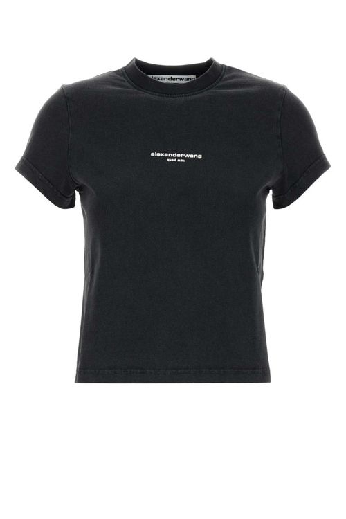 Black Logo Crew Neck T-Shirt