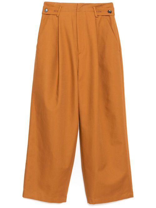 Pleated trousers - Neutrals