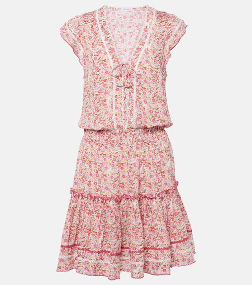 Anais floral minidress