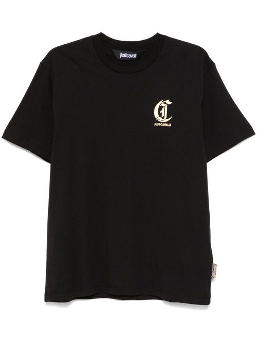 Logo-print T-shirt - Black
