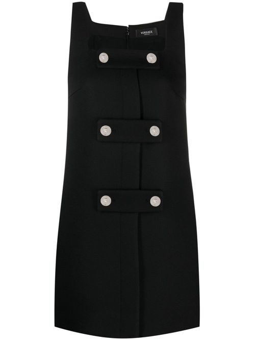 Medusa shift minidress - Black