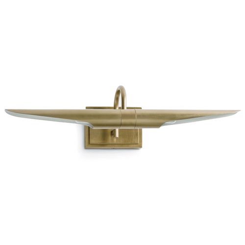 Natural Brass Wall Sconce from the Redford Collection
