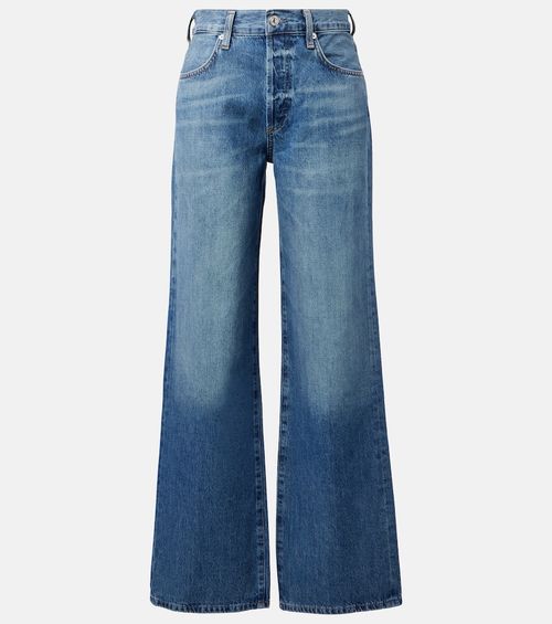 Annina high-rise wide-leg jeans