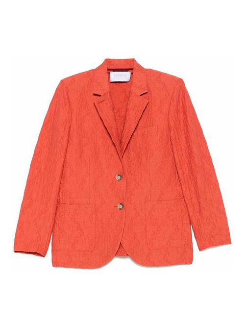Cotton Blend Blazer Jacket